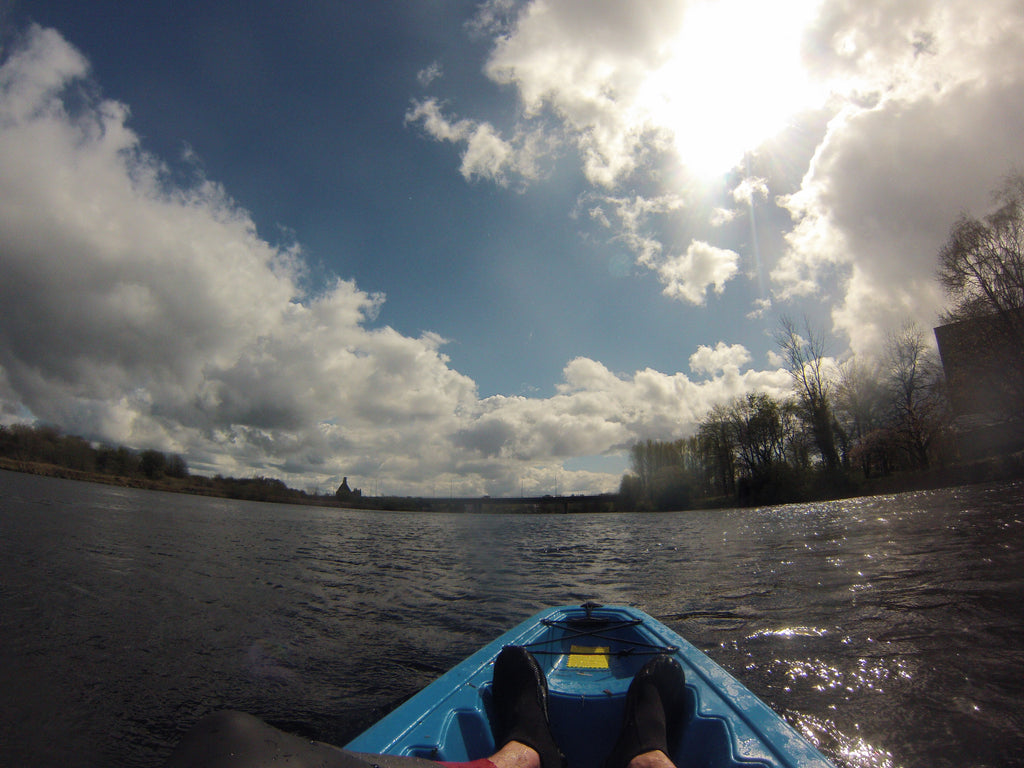 Kayaking in Lough Mask